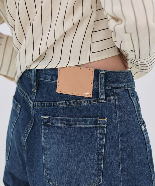 PUBLIC TOKYO（パブリックトウキョウ）の「【2026春新作】PUBLIC DENIM CURVE（デニムパンツ・レディース・ブルー/ライトブラック・3/2/1）」の14枚目の写真