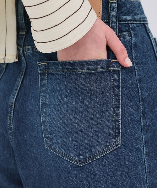 PUBLIC TOKYO（パブリックトウキョウ）の「【2026春新作】PUBLIC DENIM CURVE（デニムパンツ・レディース・ブルー/ライトブラック・3/2/1）」の9枚目の写真