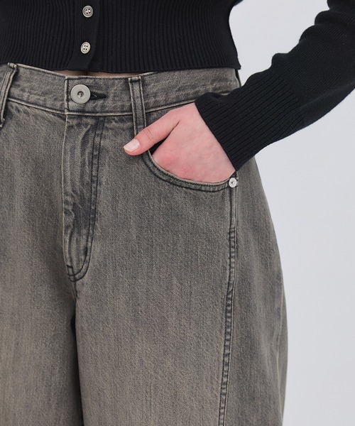 2026春新作／完売間近】PUBLIC DENIM CURVE＊バルーンパンツ（デニム