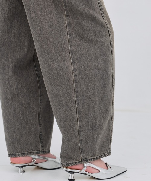 2026春新作／完売間近】PUBLIC DENIM CURVE＊バルーンパンツ（デニム