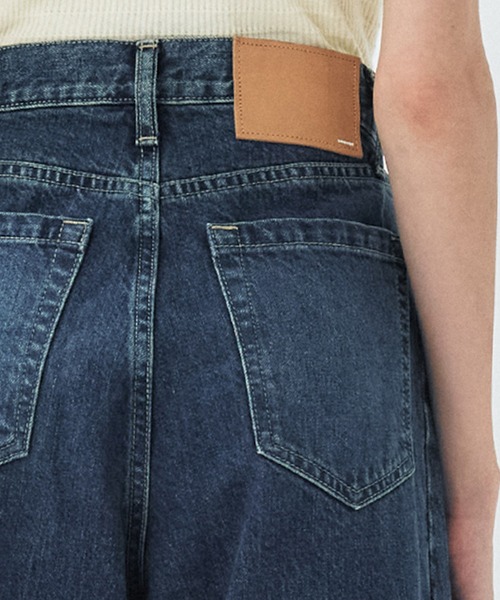 PUBLIC TOKYO（パブリックトウキョウ）の「＊即完売＊予約受付中【2026春新作】PUBLIC DENIM CURVE｜バルーンパンツ｜カーブデニム（デニムパンツ・レディース・ブルー/ライトブラック・3/2/1）」の22枚目の写真