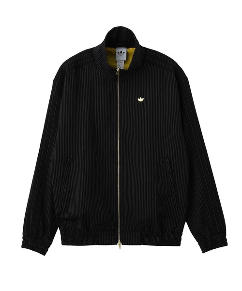 adidas Originals（アディダスオリジナルス）の「adidas FIREBIRD LOOSE PINSTRIPES TRACK TOP DL799（ブルゾン・メンズ・ブラック/グレー・M/L/S）」の2枚目の写真