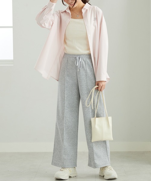 BELLUNA PLUS(ベルーナ)の「<E/A>ラッシュガードシャツ(シャツ/ブラウス・レディース・ブルー/ストライプ/ピンク・MEDIUM/LARGE/X-LARGE)」の10枚目の写真