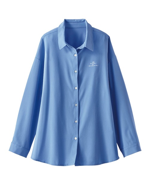 BELLUNA PLUS(ベルーナ)の「<E/A>ラッシュガードシャツ(シャツ/ブラウス・レディース・ブルー/ストライプ/ピンク・MEDIUM/LARGE/X-LARGE)」の19枚目の写真