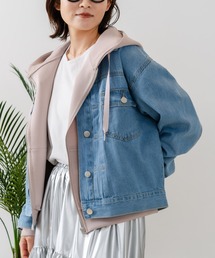 LB/S （エルビーエス）の「【C-FORT POINT/フォートポイント】デニムタックジャケット（デニムジャケット）」