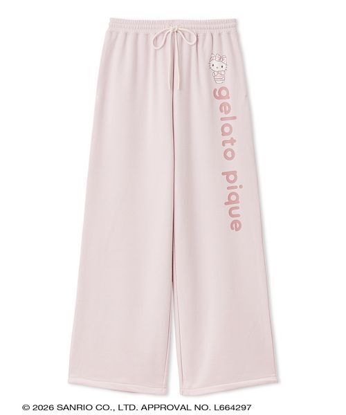 gelato pique】【LADIES】裏毛ロングパンツ