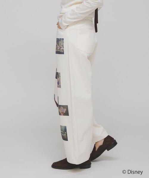KBF（ケイビーエフ）の「Snow White/プリントパンツ（その他パンツ・レディース・アイボリー/チャコールグレー・ONE）」の3枚目の写真