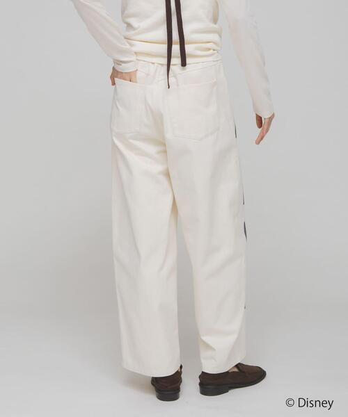 KBF（ケイビーエフ）の「Snow White/プリントパンツ（その他パンツ・レディース・アイボリー/チャコールグレー・ONE）」の4枚目の写真