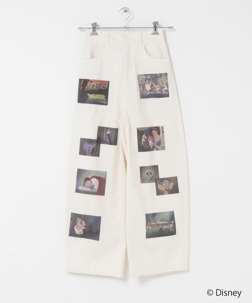 KBF（ケイビーエフ）の「Snow White/プリントパンツ（その他パンツ・レディース・アイボリー/チャコールグレー・ONE）」の9枚目の写真