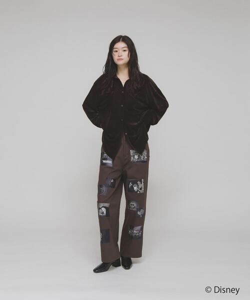 KBF（ケイビーエフ）の「Snow White/プリントパンツ（その他パンツ・レディース・アイボリー/チャコールグレー・ONE）」の16枚目の写真