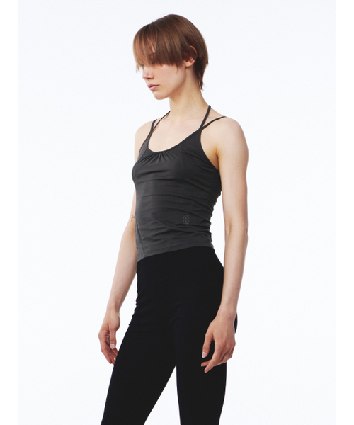 Kijun(キジュン)の「Double Strap Tank Top Charcoal(Tシャツ/カットソー・レディース・その他・SMALL/MEDIUM)」の2枚目の写真