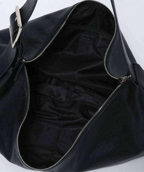 JEANASIS（ジーナシス）の「ソフトフェイクレザーショルダー/663716（ショルダーバッグ・レディース・オフホワイト/シルバー/ブラック・FREE）」の5枚目の写真