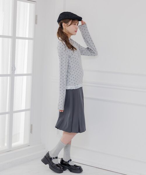 ems excite(エムズエキサイト)の「ホルター付アソートCT(Tシャツ/カットソー・レディース・ホワイト/ブラック系その他/グレー系その他・FREE)」の4枚目の写真