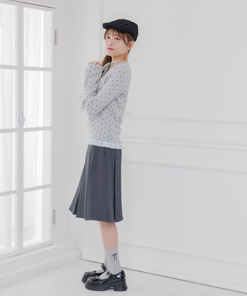 ems excite(エムズエキサイト)の「ホルター付アソートCT(Tシャツ/カットソー・レディース・ホワイト/ブラック系その他/グレー系その他・FREE)」の6枚目の写真