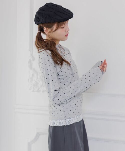 ems excite(エムズエキサイト)の「ホルター付アソートCT(Tシャツ/カットソー・レディース・ホワイト/ブラック系その他/グレー系その他・FREE)」の8枚目の写真