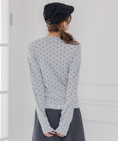 ems excite(エムズエキサイト)の「ホルター付アソートCT(Tシャツ/カットソー・レディース・ホワイト/ブラック系その他/グレー系その他・FREE)」の9枚目の写真