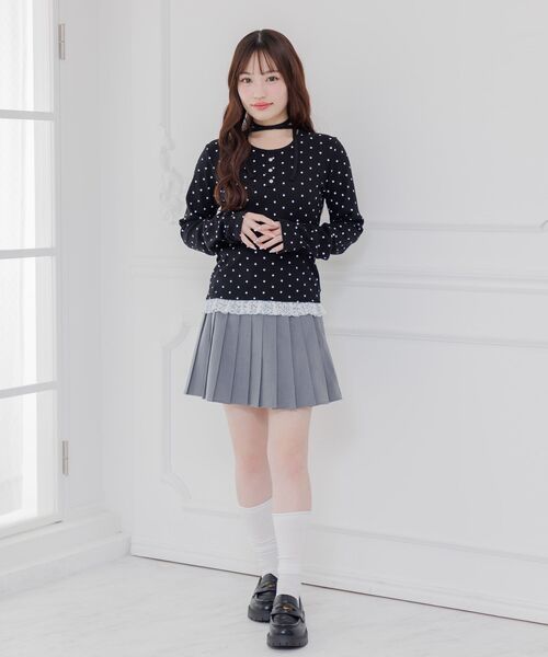ems excite(エムズエキサイト)の「ホルター付アソートCT(Tシャツ/カットソー・レディース・ホワイト/ブラック系その他/グレー系その他・FREE)」の12枚目の写真