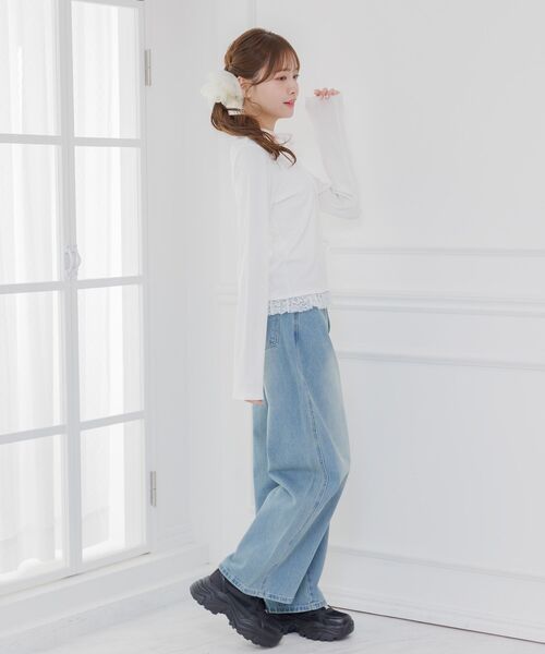 ems excite(エムズエキサイト)の「ホルター付アソートCT(Tシャツ/カットソー・レディース・ホワイト/ブラック系その他/グレー系その他・FREE)」の21枚目の写真