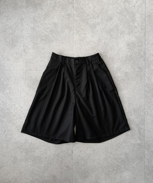 SHEPP(シープ)の「【26年春夏新作】2タックハーフスラックス(スラックス・メンズ・グレー/ブラック・M/L)」の7枚目の写真