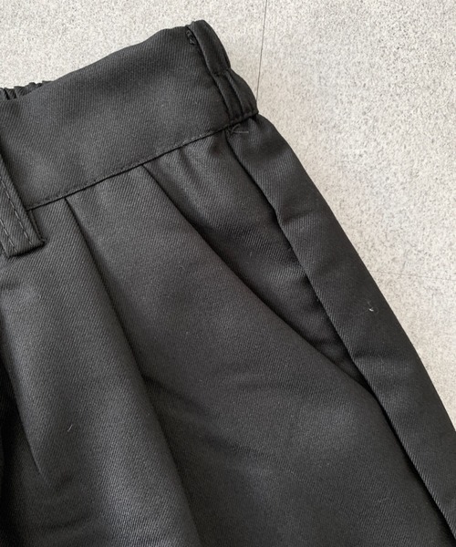 SHEPP(シープ)の「【26年春夏新作】2タックハーフスラックス(スラックス・メンズ・グレー/ブラック・M/L)」の11枚目の写真