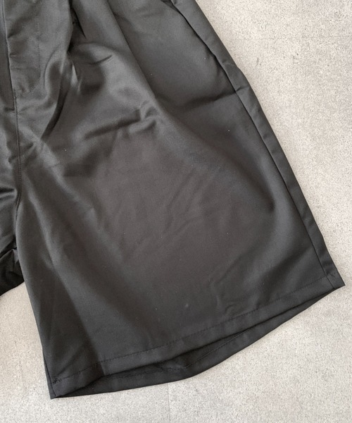 SHEPP(シープ)の「【26年春夏新作】2タックハーフスラックス(スラックス・メンズ・グレー/ブラック・M/L)」の13枚目の写真