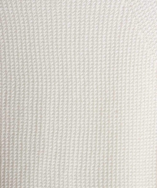 MICHEL KLEIN（ミッシェル・クラン）の「ホールガーメント(R)ラグランラメニット（ニット/セーター・レディース・ベージュ/ホワイト/ダークインディゴブルー・38/40）」の14枚目の写真