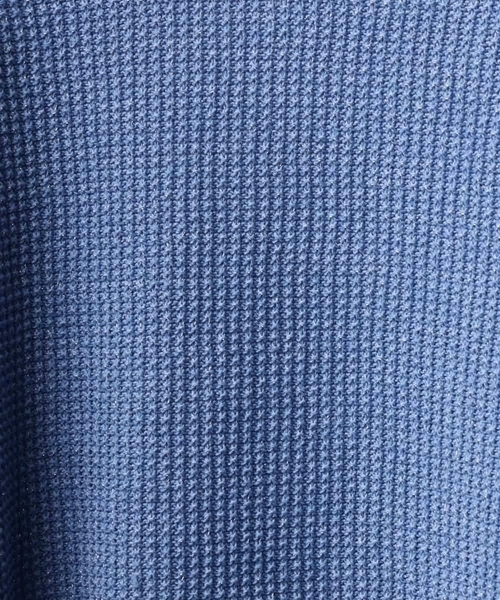 MICHEL KLEIN（ミッシェル・クラン）の「ホールガーメント(R)ラグランラメニット（ニット/セーター・レディース・ベージュ/ホワイト/ダークインディゴブルー・38/40）」の15枚目の写真