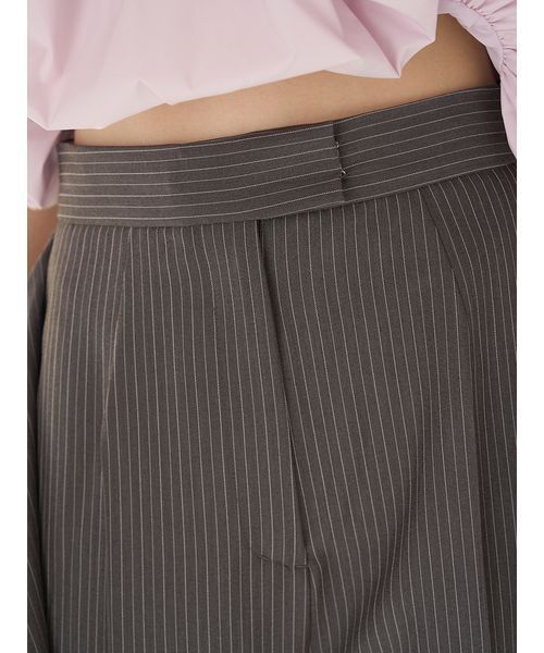 SNIDEL（スナイデル）の「リボン2wayデザインパンツ（その他パンツ・レディース・ブラック/ベージュ/グレー・1/0）」の11枚目の写真