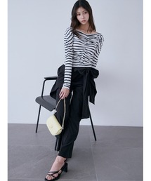 SNIDEL | リボン2wayデザインパンツ(その他パンツ)