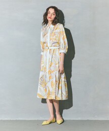 GRACE CLASS（グレースクラス）の「キカヨットプリントワンピース（シャツワンピース）」