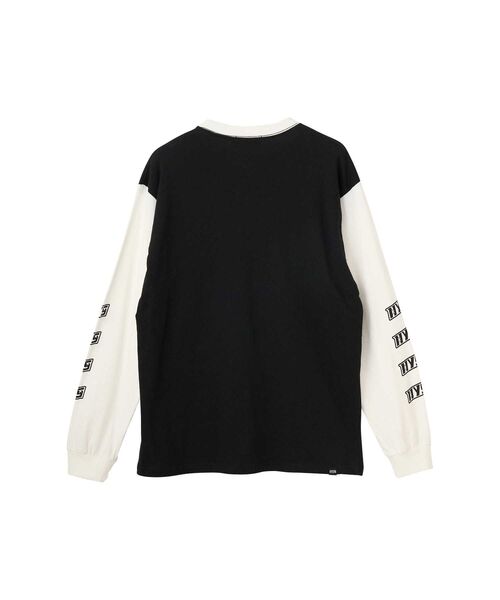 HYSTERIC GLAMOUR（ヒステリックグラマー）の「DART TRACK Tシャツ（Tシャツ/カットソー・メンズ・ブラック/ホワイト・X-LARGE/LARGE/MEDIUM/SMALL）」の6枚目の写真