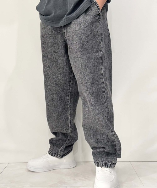 SHISKY（シスキー）の「【ケミカルウォッシュ 】デニム リラックスパンツ（526-00)（デニムパンツ・キッズ・ブルー/ブラック・110/120/130/140/160）」の13枚目の写真