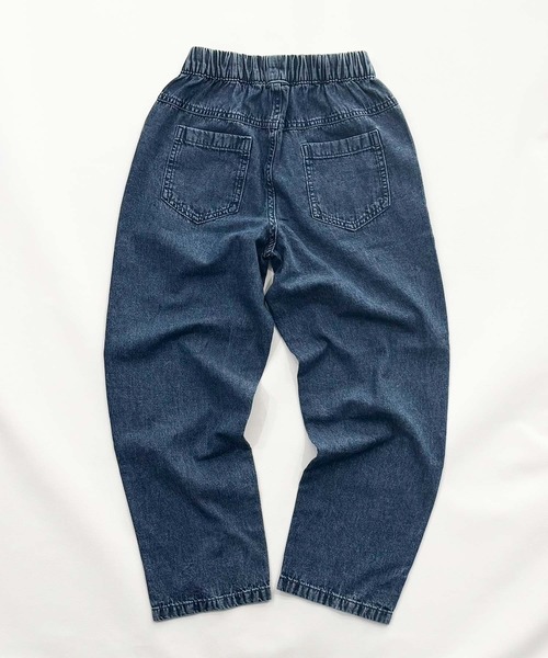 SHISKY（シスキー）の「【ケミカルウォッシュ 】デニム リラックスパンツ（526-00)（デニムパンツ・キッズ・ブルー/ブラック・110/120/130/140/160）」の16枚目の写真