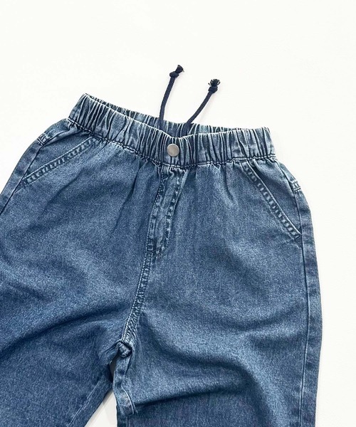 SHISKY（シスキー）の「【ケミカルウォッシュ 】デニム リラックスパンツ（526-00)（デニムパンツ・キッズ・ブルー/ブラック・110/120/130/140/160）」の18枚目の写真