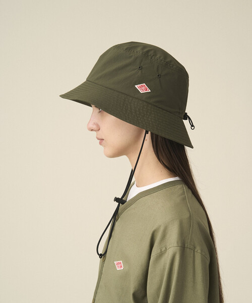 DANTON(ダントン)の「DANTON | バケットハット UNISEX(ハット・レディース・ブラック/オリーブ/アイボリー・F)」の14枚目の写真