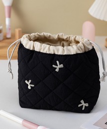 VIBGYOR（ヴィブジョー）の「Liaa/巾着ポーチ ランチバッグ  A18774（お弁当箱）」