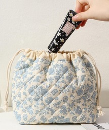 VIBGYOR（ヴィブジョー）の「Liaa/巾着ポーチ ランチバッグ  A18774（お弁当箱）」