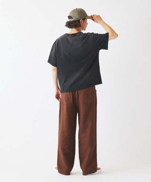 JOURNAL STANDARD relume(ジャーナルスタンダード レリューム)の「サンウォッシュ フェード加工 ポケットTシャツ(Tシャツ/カットソー・メンズ・ブラック/グレー/レッド/ブルー/ライトグリーン・MEDIUM/LARGE)」の21枚目の写真