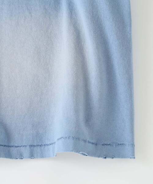 JOURNAL STANDARD relume(ジャーナルスタンダード レリューム)の「サンウォッシュ フェード加工 ポケットTシャツ(Tシャツ/カットソー・メンズ・ブラック/グレー/レッド/ブルー/ライトグリーン・MEDIUM/LARGE)」の7枚目の写真