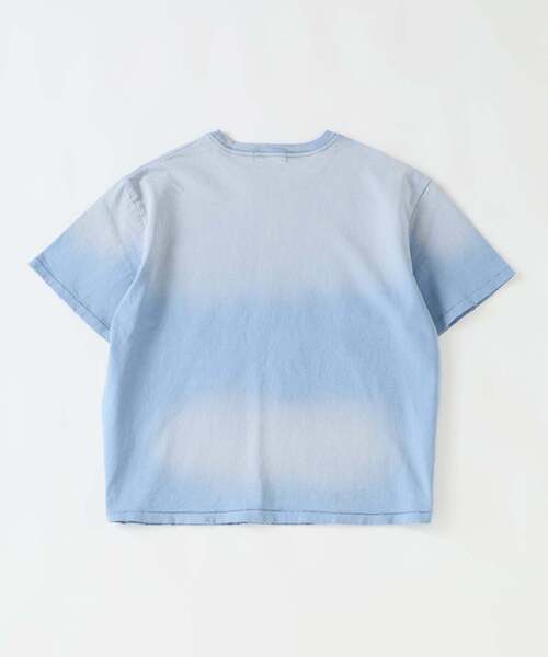 JOURNAL STANDARD relume(ジャーナルスタンダード レリューム)の「サンウォッシュ フェード加工 ポケットTシャツ(Tシャツ/カットソー・メンズ・ブラック/グレー/レッド/ブルー/ライトグリーン・MEDIUM/LARGE)」の8枚目の写真