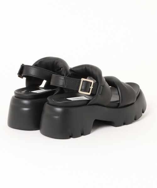 MACKINTOSH PHILOSOPHY(マッキントッシュ フィロソフィー)の「厚底パデットツイストストラップサンダル(サンダル・レディース・サンドベージュ/ブラック/オレンジ・22.5cm/23.5cm/24.0cm/24.5cm/23.0cm)」の4枚目の写真