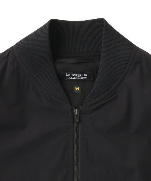 DRESSTERIOR(ドレステリア)の「【干場義雅×K-3B×DRESSTERIOR】ブラックMA-1(ブルゾン・メンズ・ブラック・90/94/92/91)」の15枚目の写真