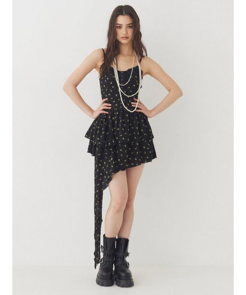 EVRIS（エヴリス）の「LONG PEARL CHAIN 3連 ネックレス（ネックレス・レディース・ホワイト・FREE）」の3枚目の写真