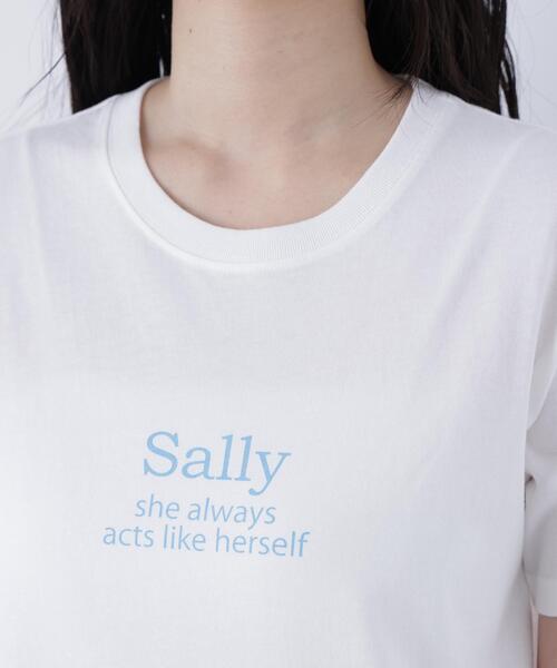 N.(N. Natural Beauty Basic)(エヌエヌナチュラルビューティーベーシック)の「ロゴプリントTシャツ(Tシャツ/カットソー・レディース・オフホワイト/ピンク/ブラウン・FREE)」の10枚目の写真