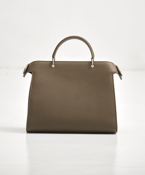 michino（ミチノ）の「LUTECE PM（ハンドバッグ・レディース・ブラック/チャコールグレー・FREE）」の4枚目の写真