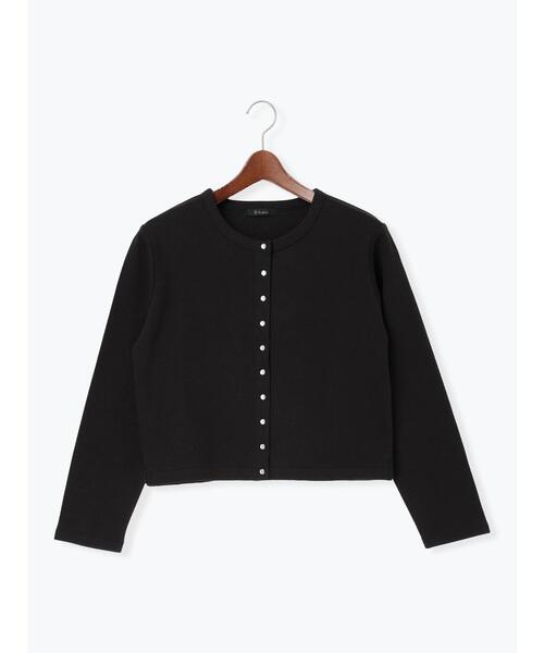 Te chichi(テチチ)の「カットソークルーネックカーディガン(カーディガン/ボレロ・レディース・ブラック/レッド/オフホワイト・F)」の19枚目の写真