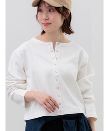 Te chichi（テチチ）の「カットソークルーネックカーディガン（カーディガン/ボレロ）」