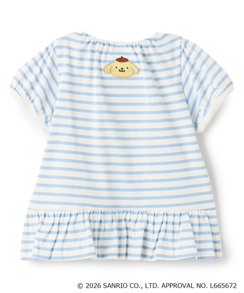 petit main（プティマイン）の「【サンリオキャラクターズ】お花見Tシャツ（Tシャツ/カットソー・キッズ・ブルー/オフホワイト/ラベンダー・120cm/130cm/110cm/100cm/80ｃｍ/90cm）」の14枚目の写真