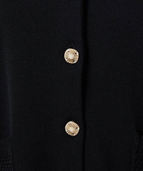 Jocomomola(ホコモモラ)の「El Rucio フラワー刺繍ニットカーディガン(カーディガン/ボレロ・レディース・ブラック/ダークインディゴブルー・40)」の14枚目の写真