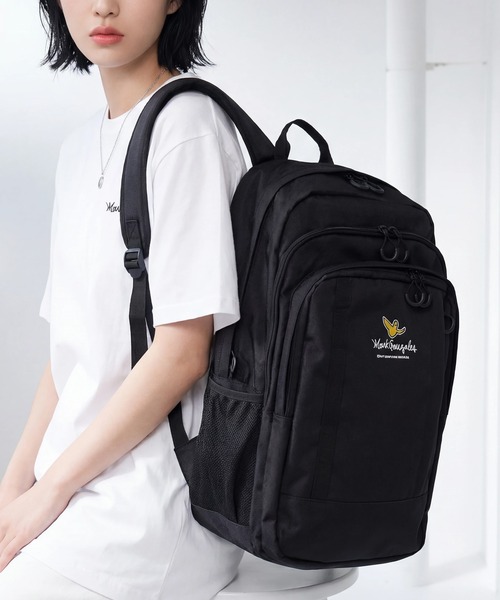 Mark Gonzales(マーク・ゴンザレス)の「【Mark Gonzales/マーク ゴンザレス】アートワークデザインコレクション バックパック35(バックパック/リュック・メンズ・ブラック系2/ブラック系1・FREE)」の3枚目の写真